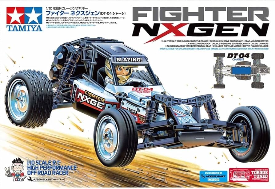タミヤ RC DT-04 ファイターネクスジェン 新品キット 人気品薄! Amazon.co.jp: タミヤ 1/10 電動RCカーシリーズ No.741