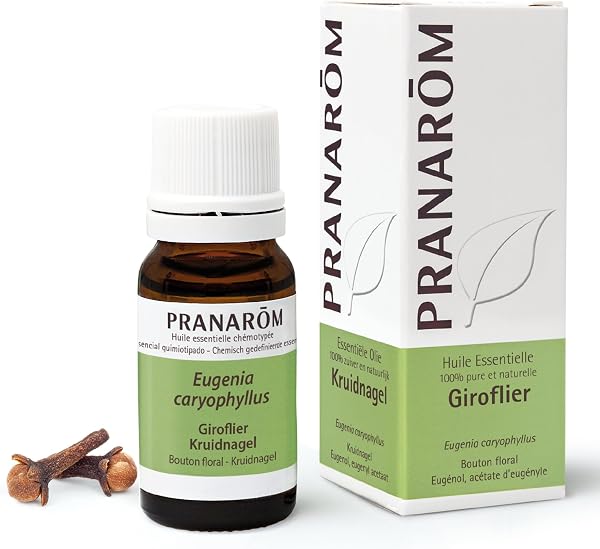 PRANARÔM - Giroflier - Huile Essentielle Chémotypée - Confort bucco-dentaire - 100% Pure Et Naturelle - HECT - 10 ml - 1