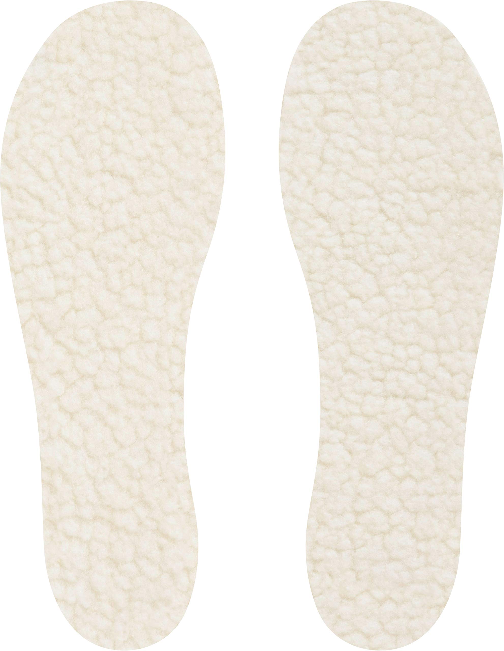 Playshoes Fleece, Zuschneidbar, Größe 20/21-34/35 Orthotic Insole, Beige (Original), One Size