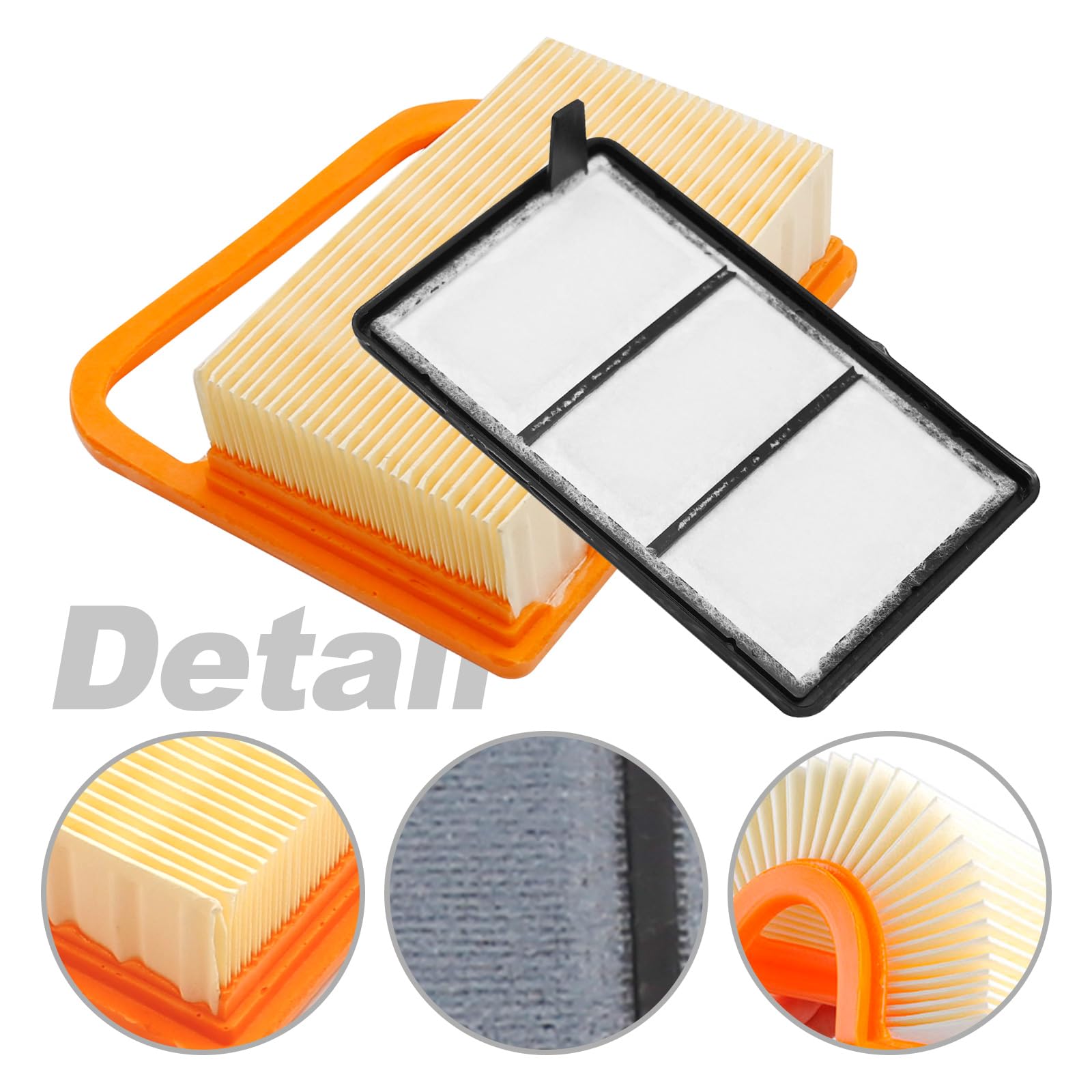 Hoypeyfiy Kit de démarrage avec filtre à air pour Stihl TS410 TS420 TS480i TS500i 4238-190-0300 4238-190-0302 4238-190-0301