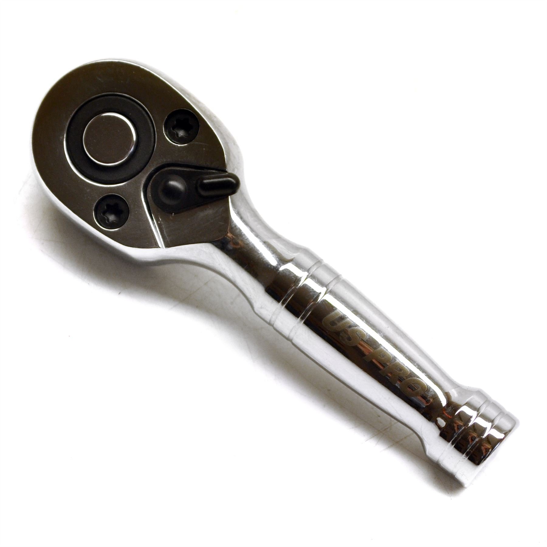 1/4" Drive Stubby Ratchet 72 Teeth Quick Release/Socket Driver U.S.PRO AT297