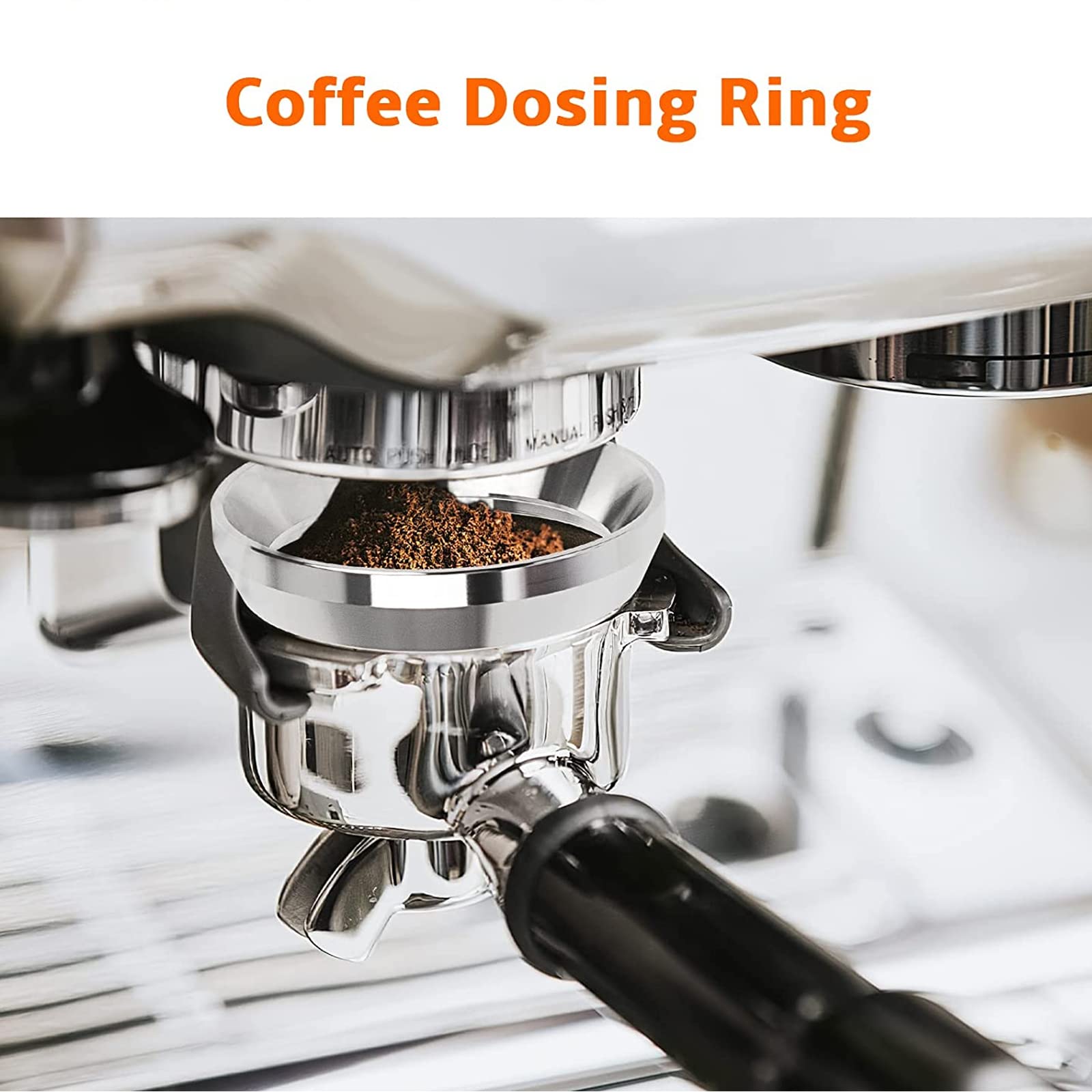 Anneau Doseur De Café, Entonnoir Doseur En Aluminium De 51 Mm, Accessoire Expresso Idéal Pour La Maison Et Les Cafés (51 Mm) - Maison
