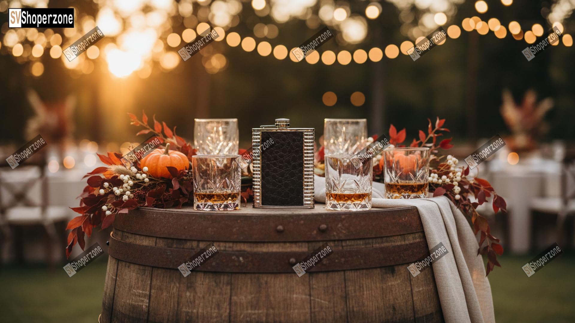 Stainless Steel Hip Flask I Engraved Design Wine Whiskey Liquor Flask I Unisex Alcoholic Drinks Holder Pocket Bottle (236 ml) (Hip Flask Black & Silver+Funnle) — Amazon image 8