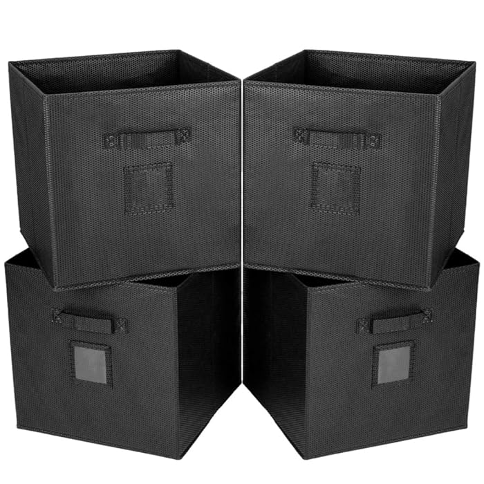 Buy Sofier 13 Inch Cube Storage Bins 4 Pack Large Collapsible Storage
