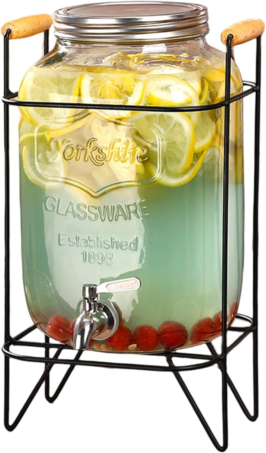 屋我平尋】ガラス 栓付瓶 デキャンタ 作家もの Glass Studio 尋 「屋我