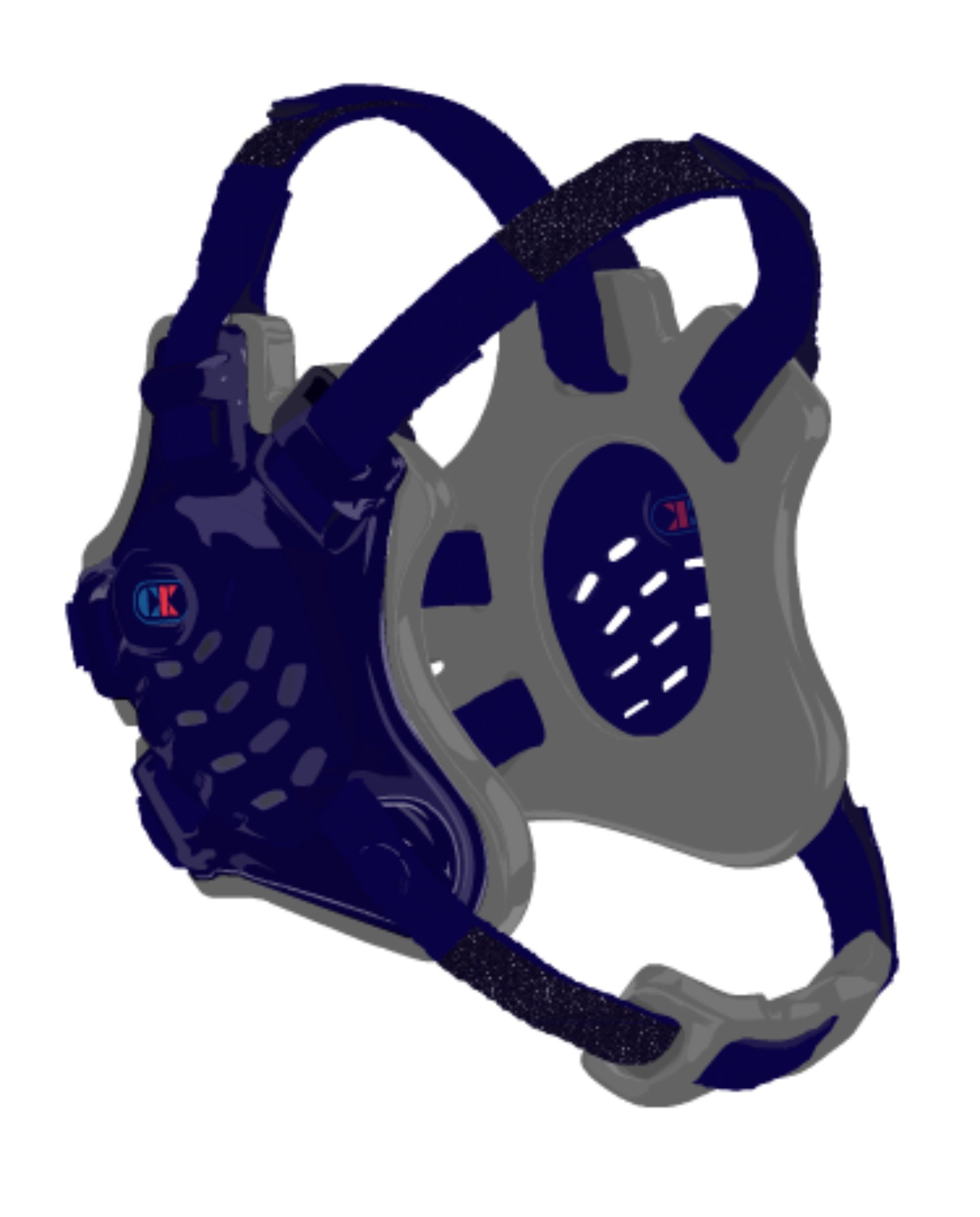 Cliff Keen F5 Tornado Headgear - Purple/Silver/Purple — image 1