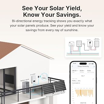 SONOFF MINI-ZB1GP, MINI PM, Zigbee 3.0, Smart Energy Meter, Zigbee Hub Needed, Neutral Required, Power Measuring, Compatible with Home Assistant, 16A