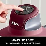 Ninja FN100RD Crispi Air Fryer, Microwave, Freezer & Dishwasher Safe, Non Toxic Glass Portable Cooking System, 4 QT & 5 Cup Glass Containers with Storage Lids, Easy Meals, Cherry (Renewed) — image 12