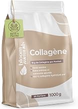 Hydrolyzed Collagen Powder 1000g (1kg) - 15g per Serving - High Dosed & Neutral Taste, Type 1 & 3 Peptides - Collagen Peptides - Packaged in Germany Laboratory Tested
