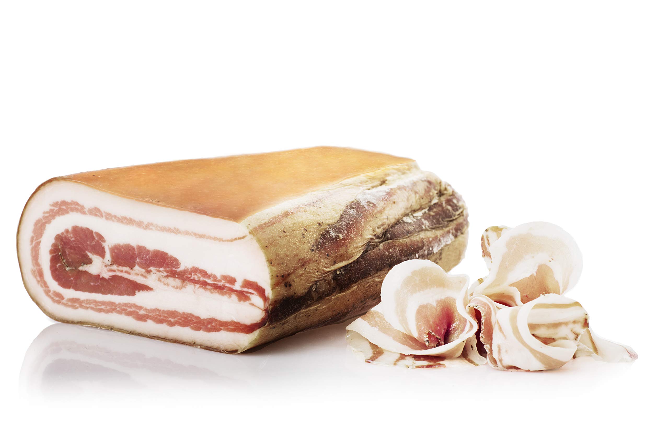 Pancetta Steccata, Tocino tipico italiano, Salumi Pasini, 500 gr