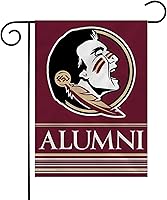 Vista 32 de Rico Industries NCAA Alumni - Bandera de jardín de doble cara de 13 x 18 pulgadas