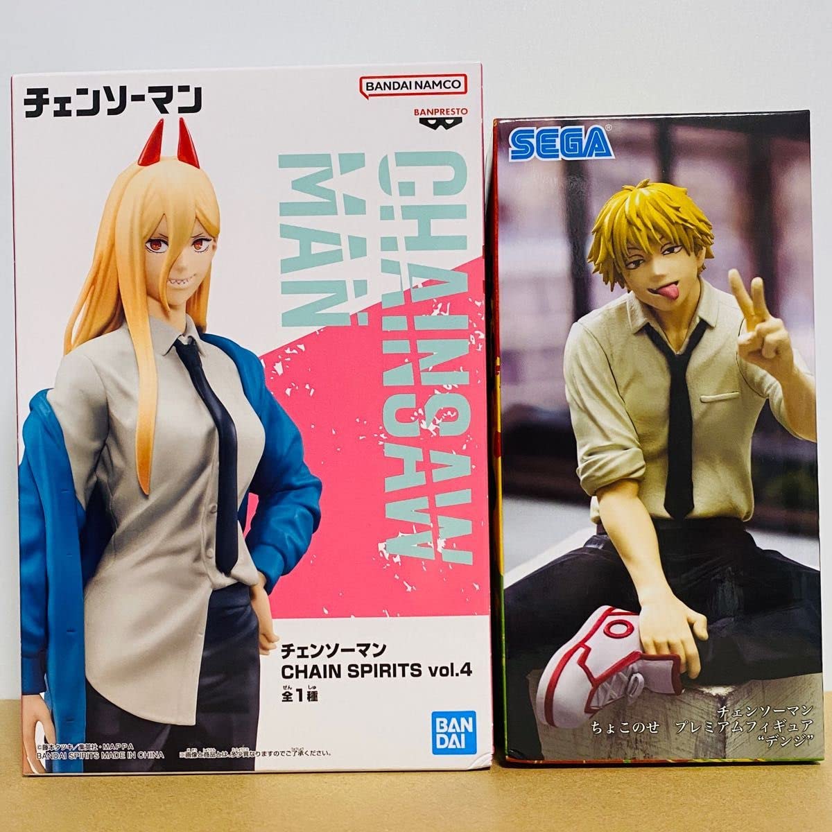 チェンソーマン　チェンソーの悪魔　パワー　デンジ　フィギュアセット Amazon.co.jp: チェンソーマン パワー デンジ フィギュア セット