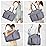 Lekebaby Diaper Bag Tote for Baby - 17 Pockets Large Travel Diaper Tote with Portable Changing Pad, Mom Crossbody Hospital Bag for Labor Delivery, Waterproof, Baby Essentials for Newborn Gifts, Grey