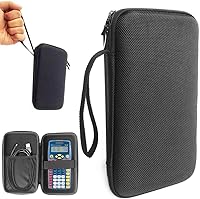 Vista 1 de Estuche rígido compatible con calculadora elemental Texas Instruments TI-15 Explorer