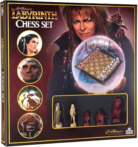 River Horse Studios Jim Henson's Labyrinth - Juego de ajedrez