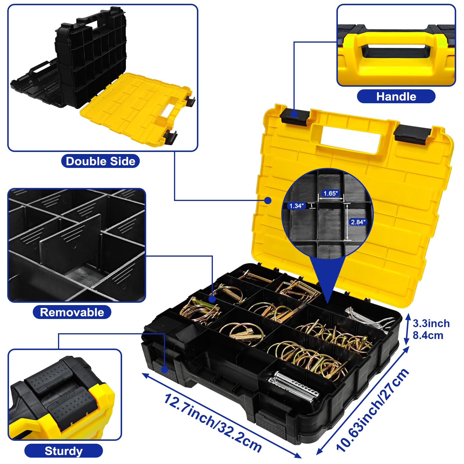 Heavy Duty Pin Kit - 420 PCS for Tractors & Trailers -4 Heavy Duty Pin Kit - 420 PCS for Tractors & Trailers -4