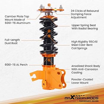 スモーキング MaXpeedingrods Coilover 24 Way Damper Suspension Set For