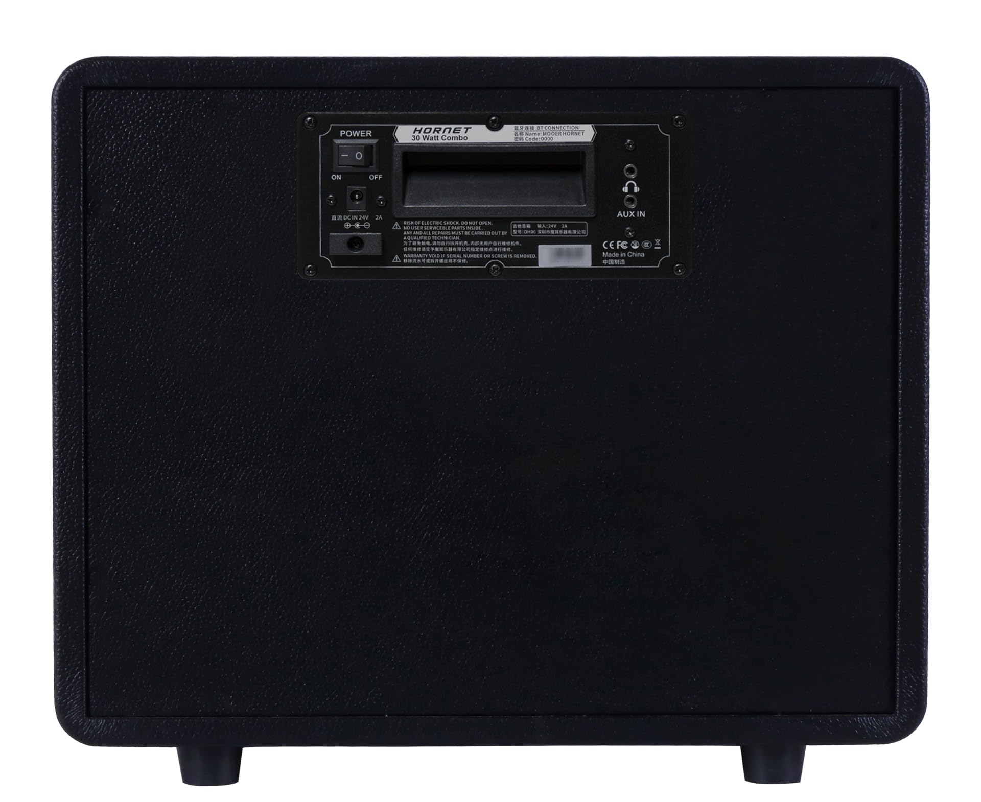 Mooer Hornet Black 30W - Modeling Gitarren Combo mit 8 Zoll Speaker für Zuhause und Proberaum