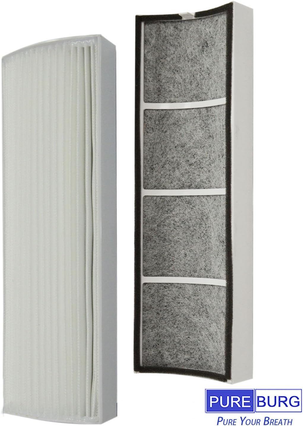 PUREBURG TPP220F Replacement Filters Compatible with Envion Therapure TPP220F TPP220M TPP220H TPP220 Air Purifiers,2-Pack H13 True HEPA Activated Carbon 2-in-1