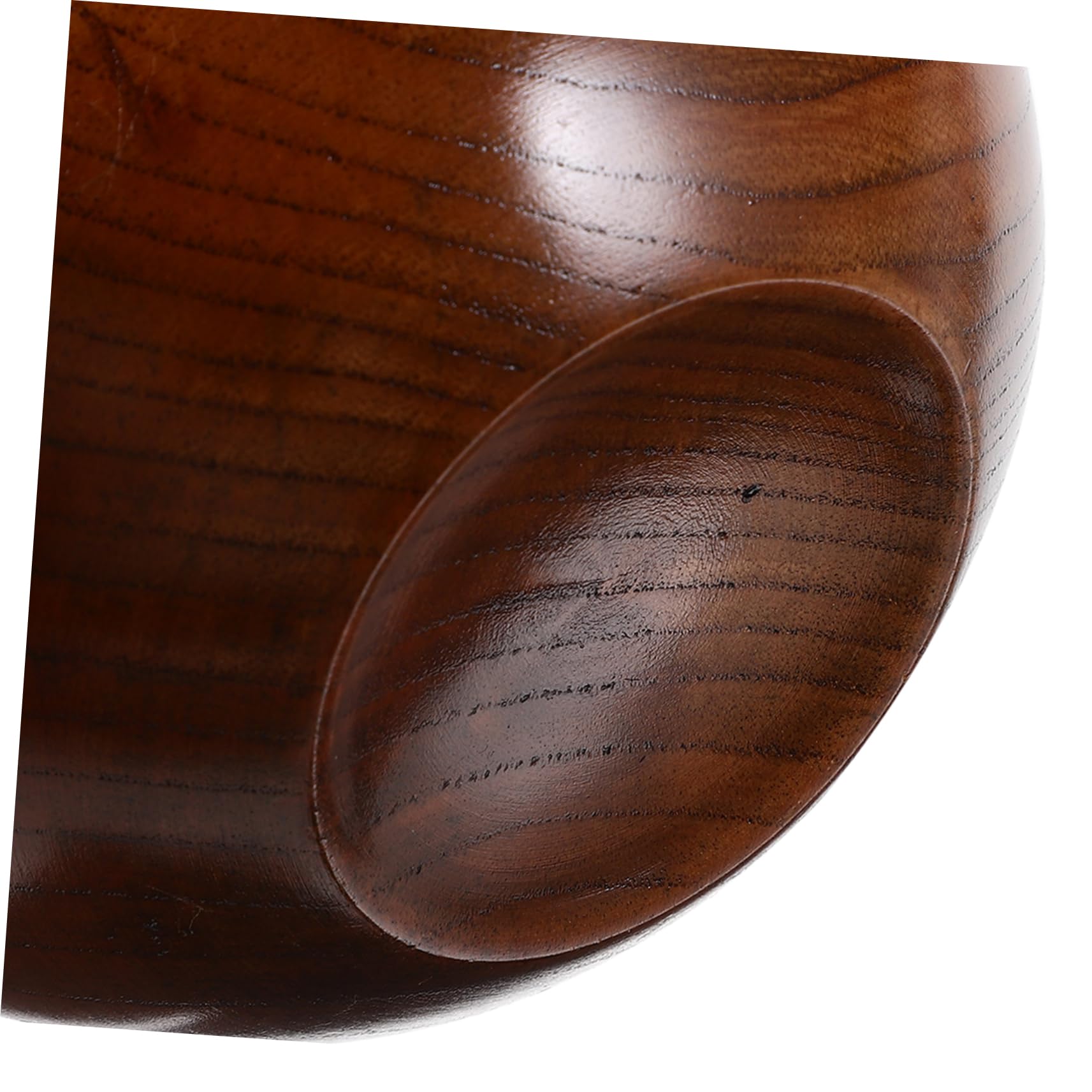 ABOOFAN 4 Piezas bol de madera ensaladera madera fruit bowl tazón de ligero bol de comida de tazón japonés de cuenco de ensaladeras de tazón de frutas
