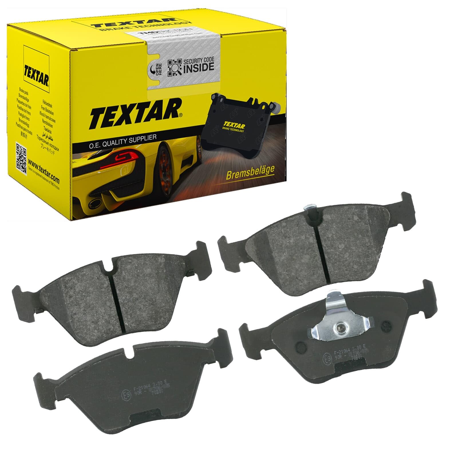 Textar 2199003 zestaw klocków hamulcowych, hamulce tarczowe
