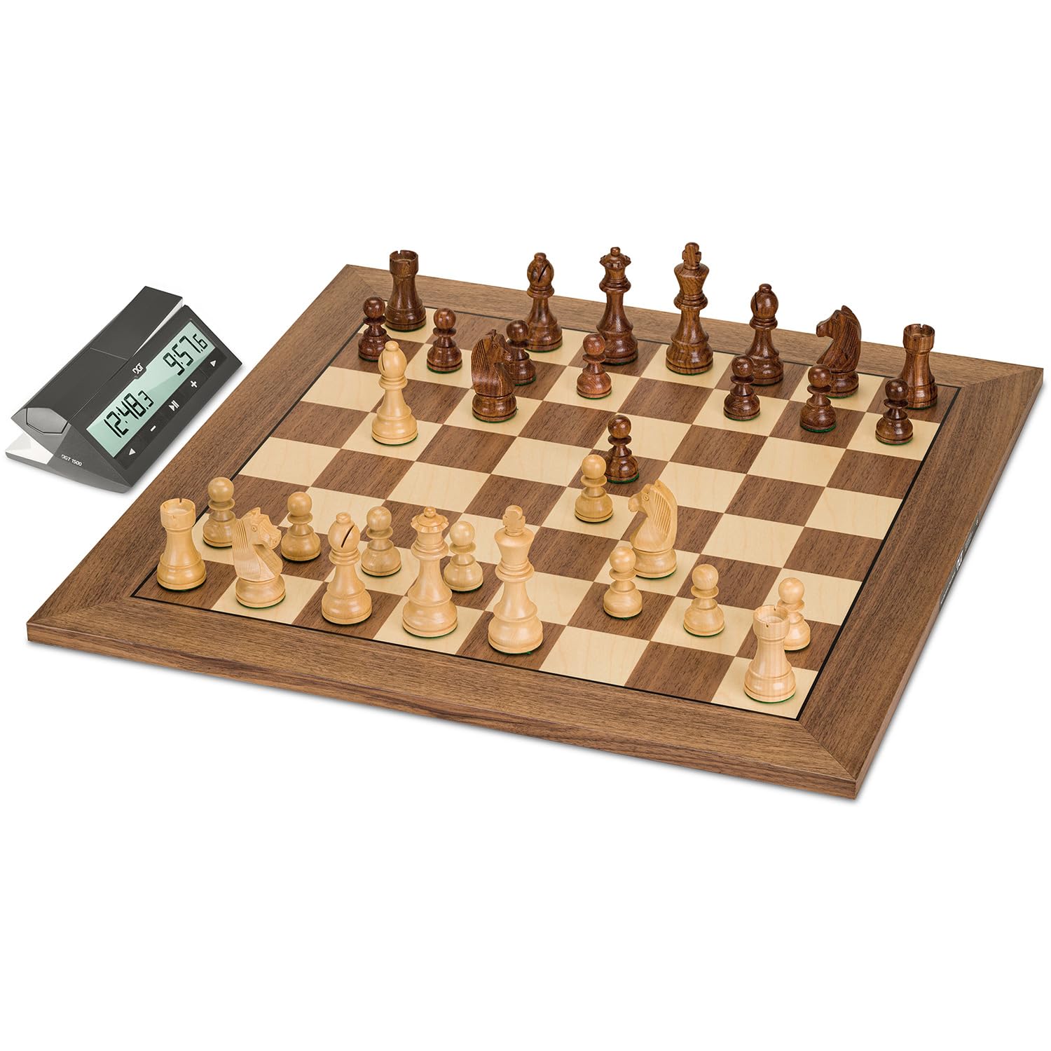 DGT 1500 Horloge numérique d'échecs Grise