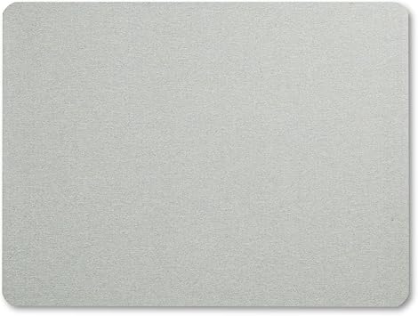 Quartet Bulletin Board 48"W x 36"H Fabric Cork Board Alternative for Office School or Home Decor, Gray 7684G