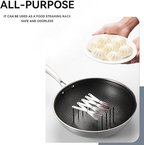 Miniatura 3 de YEZILUU 2 paquetes de soporte de acero inoxidable plateado, soporte de secado de platos, soporte de secado para tabla de cortar, estante de secado