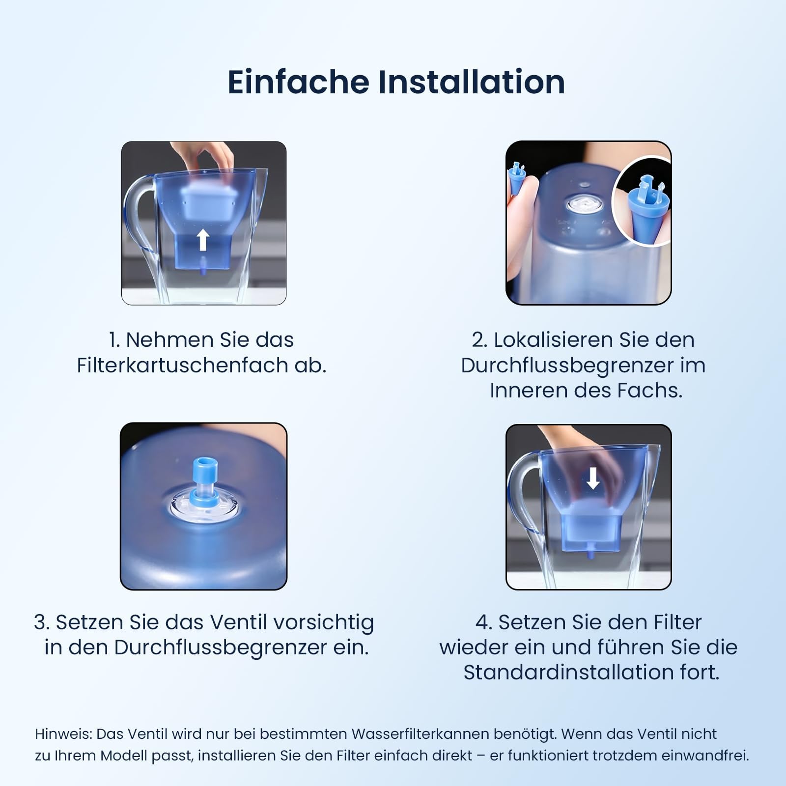 GLACIER FRESH Wasserfilter Kartuschen Ersatz für Brita Maxtra Pro 12er-Pack | Ersatz für Brita wasserfilter kartusche Maxtra+ Plus, Kompatibel mit Brita Marella Kanne, Reduziert PFAS, Chlor, Metalle