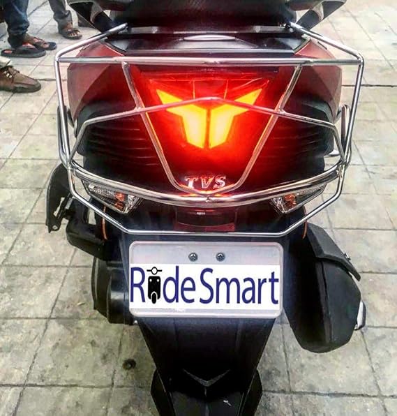 Ride Smart Safety Guards for TVS NTorq Made in 100 Stainless Steel
