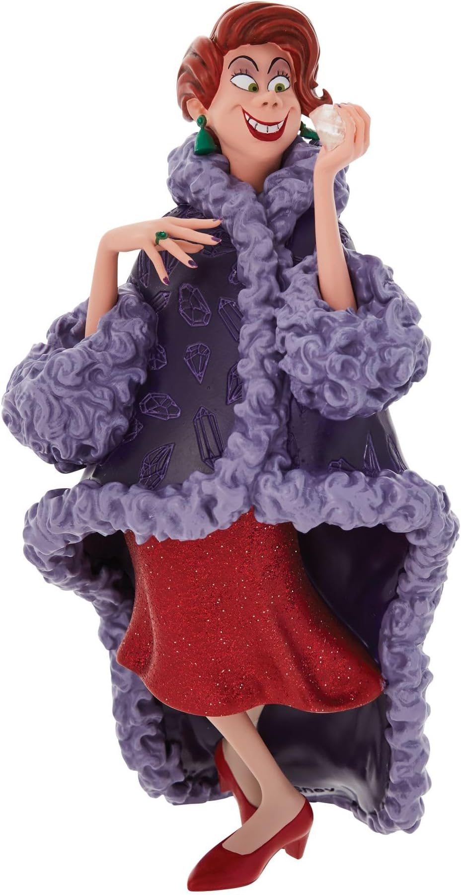Disney Showcase The Rescuers Madame Medusa Figurine, 8.75 Inch, Multicolor