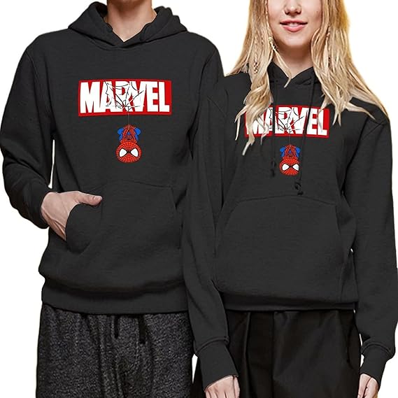 Amazon Co Jp スパイダーマンパーカー Marvelパーカー ゆるい 快適 汗を吸収する 通気性 パーカー ファッションクラシック ファッション