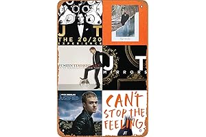 Justin Timberlake Albums Tin Sign Decor