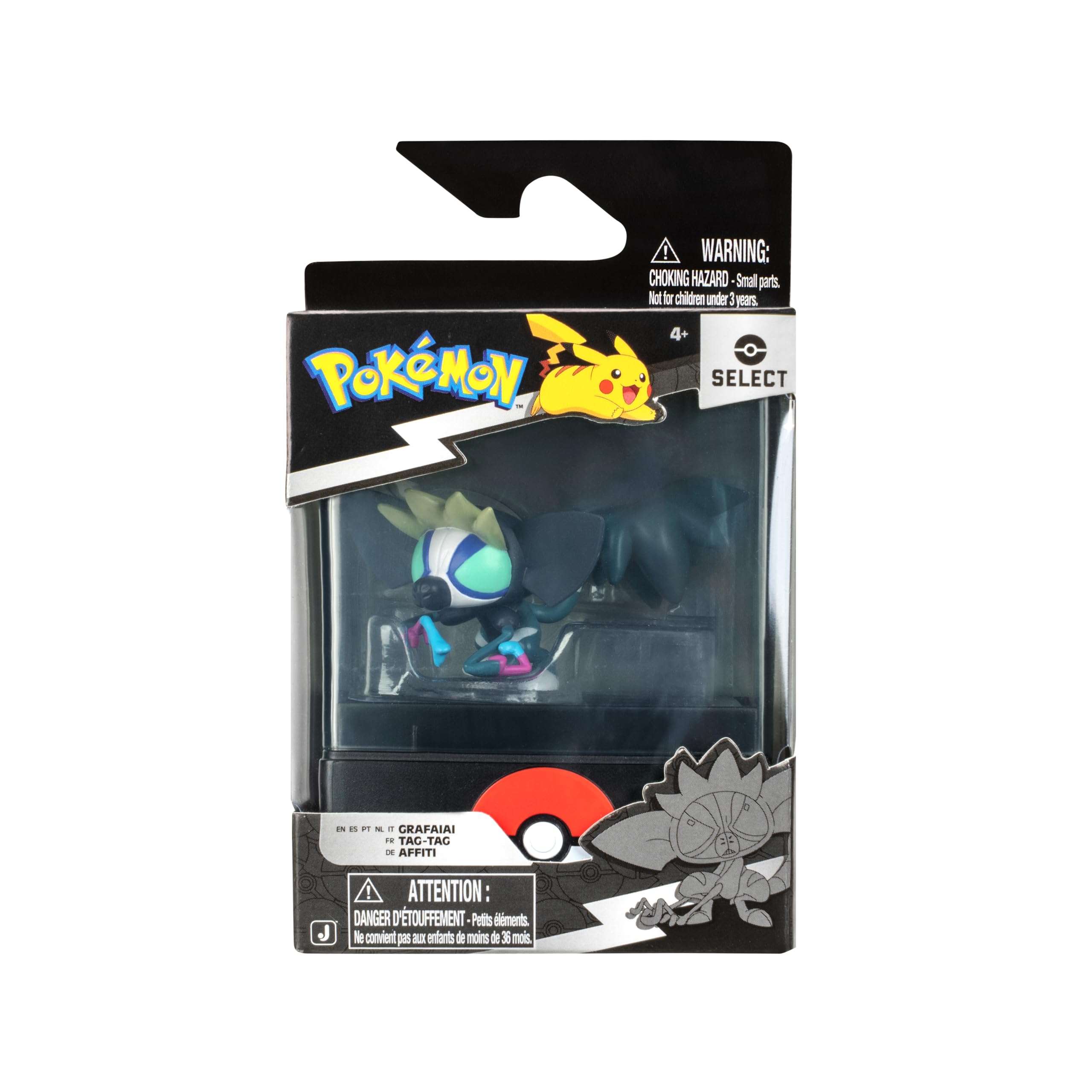 Pokémon Select Grafaiai Battle Figure with Case W14