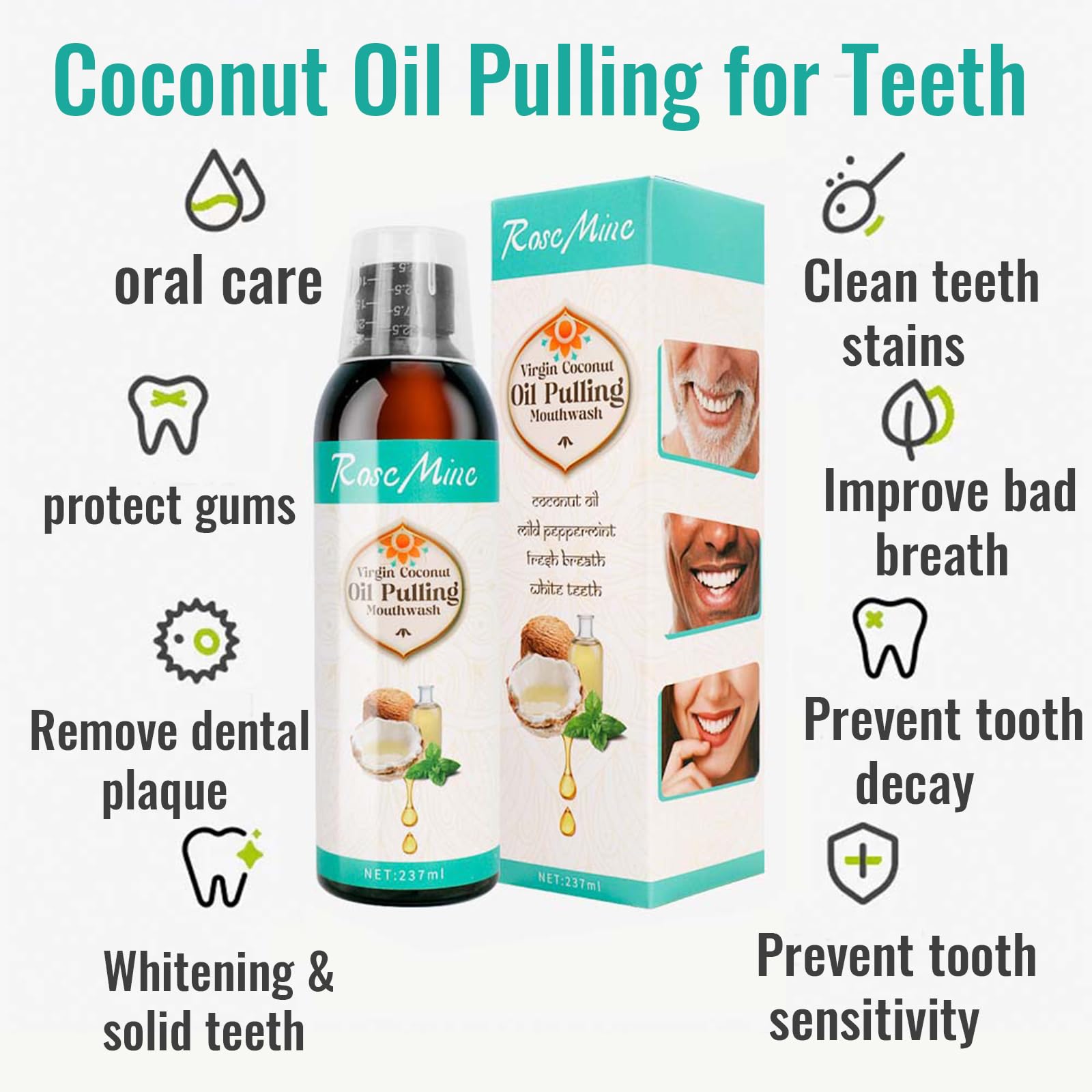 Physician's Strength Dental Swirl & Swallow - 8 FL OZ