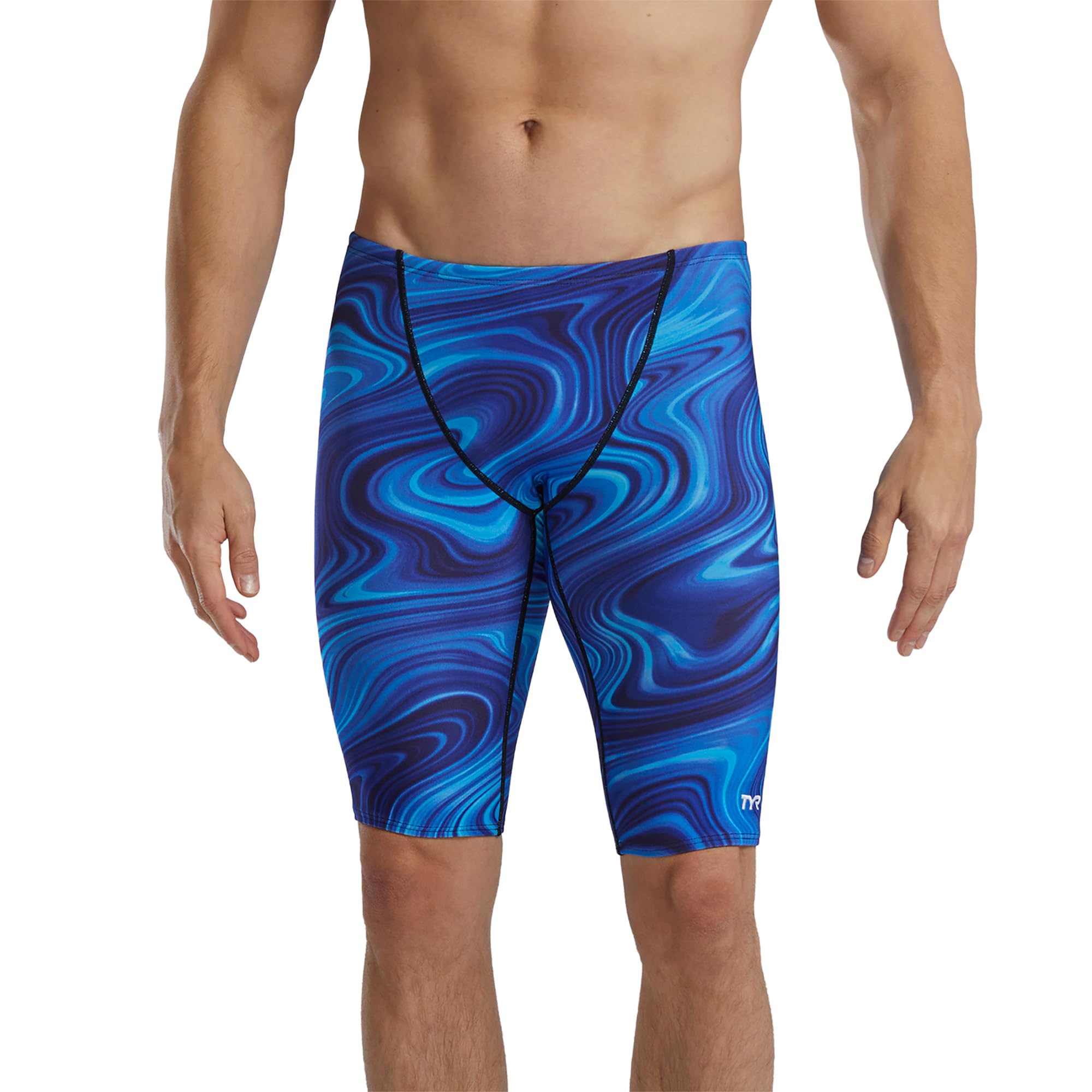 Men's Durafast Elite Athletic Jammer Swimsuit Swim Trunks