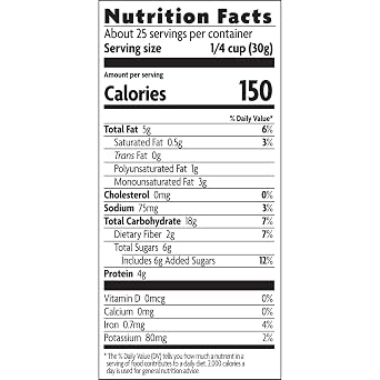Love Crunch Organic Dark Chocolate & Peanut Butter Granola, 26.4 oz, Value Size, Non-GMO, Fair Trade, by Nature's Path (Pack of 2)