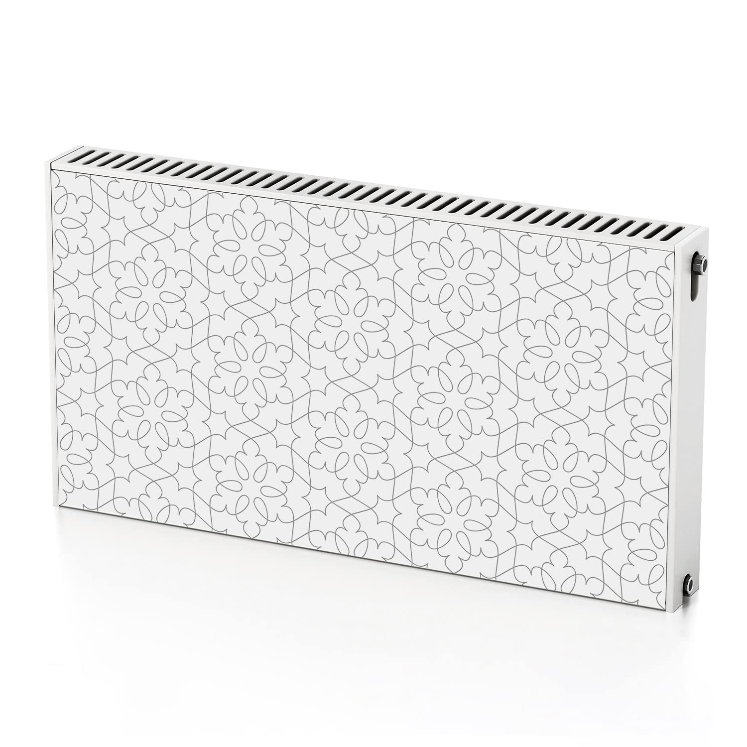 Décoration de radiateur magnétique 110x60 cm motif ornement inie amovible