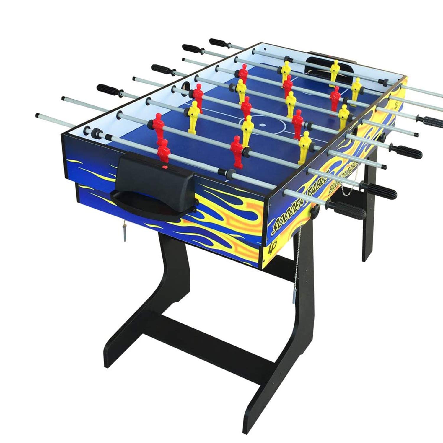 4 in 1 Multi Game Table Set, Pool Table Tabletop Foosball Table Kids