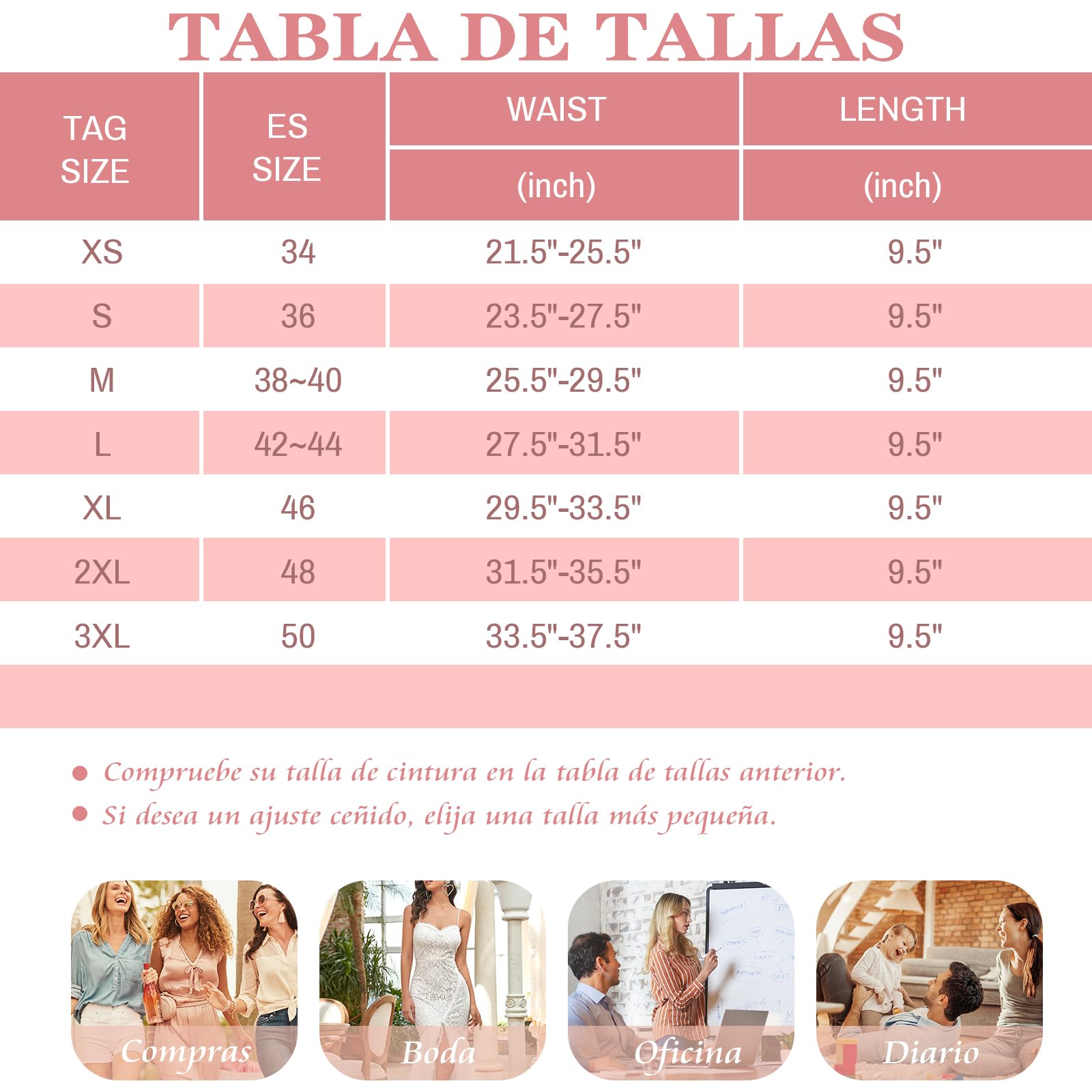 YARRCO Corset Reductor Adelgazante Mujer 880-M ngngngng 123