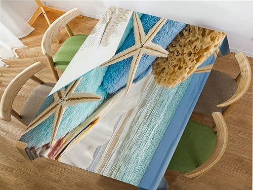 Miniatura 3 de Mantel rectangular decorativo para mesa de comedor, barbacoa, picnic, mesa de café, 52 x 70 pulgadas