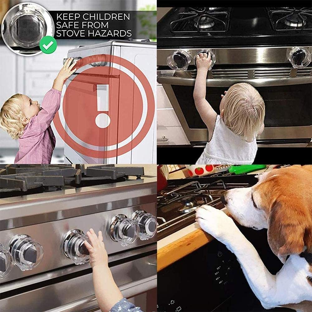 Perfect Pricee Gas Stove Knob Cover Childsafety Locks Gas Cooker Switch Protector for Baby Kids,2 Pcs 2