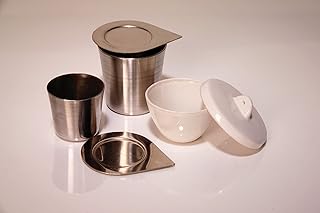 United Scientific Supply CRUCIBLES, Nickel, with LID, 50ML - USS