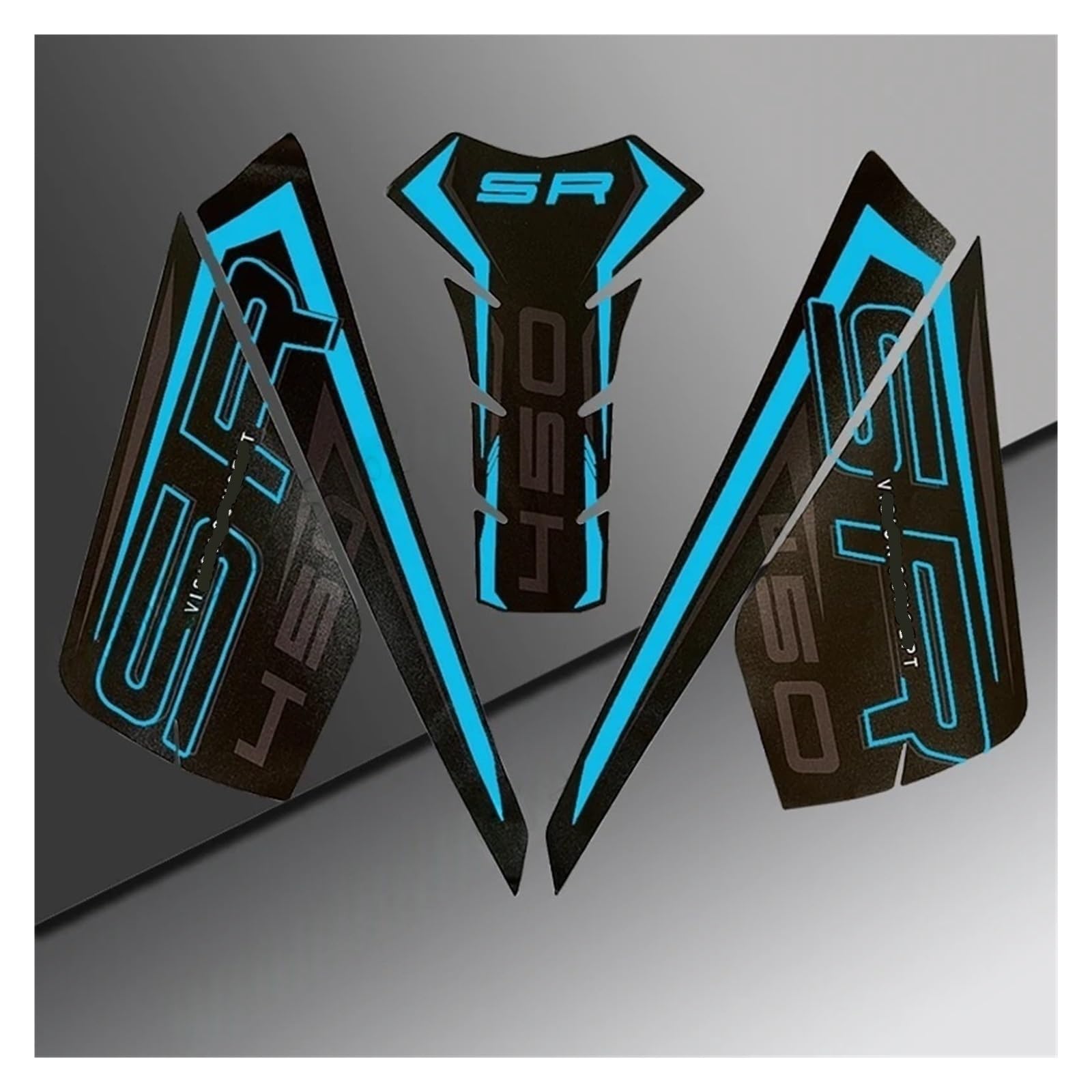 Motorcycle Gas Tank pad 450SR Sticker Motorcycle Accessories Fuel Tank Pads Stickers Frosting Waterproof for CF Moto 450 SR