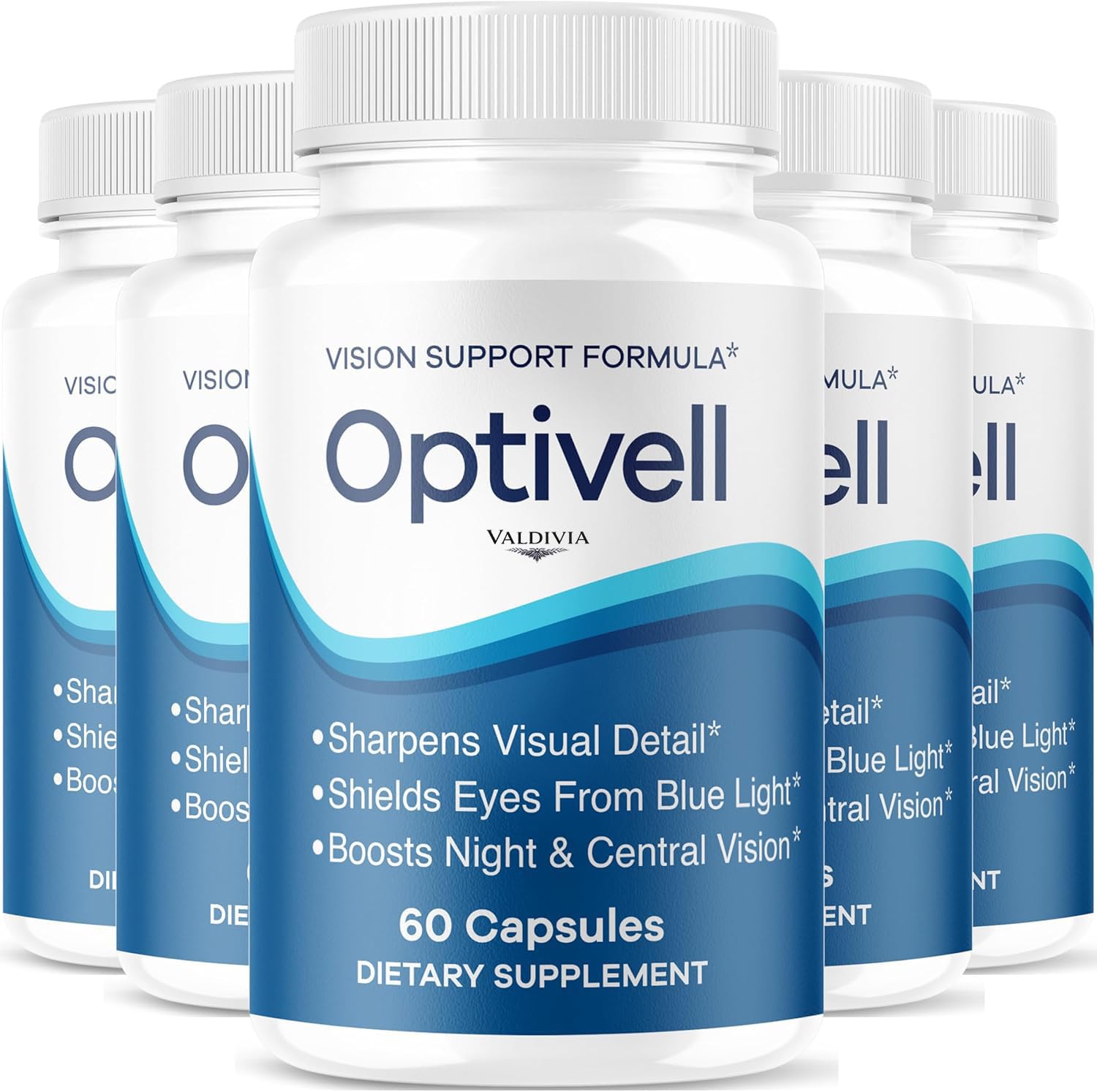 (5 Pack) Optivell Eye Capsules - Official Optivell Advanced Premium Vision Support Pills - Maximum Strength, Natural Optivell Vitamins for Overall Health & Wellness Reviews, 300 Capsules for 5 Months