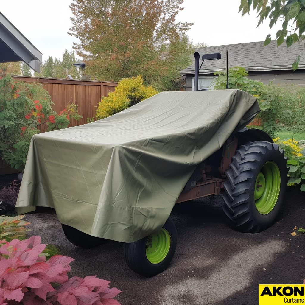 AKON Custom Size Canvas Tarps | Made to Order | Indoor