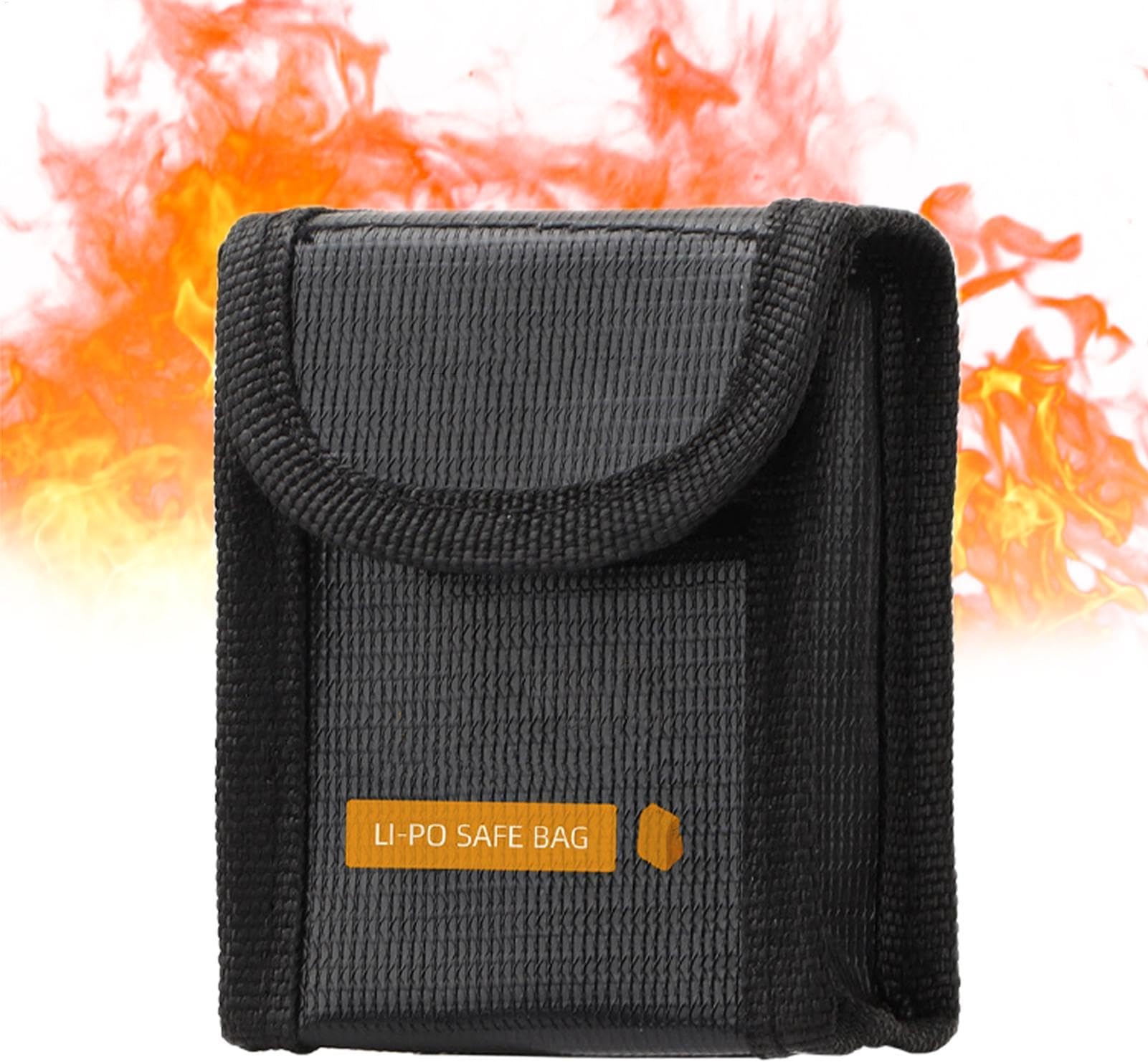 Battery Bag - Fireproof Safety Box | Fireproof Document Bag | Lithium Battery Safe Bag | Battery Protection High Temperature Resistant for Charging | Flame Retardant Lithium Storage, multicoloured, S
