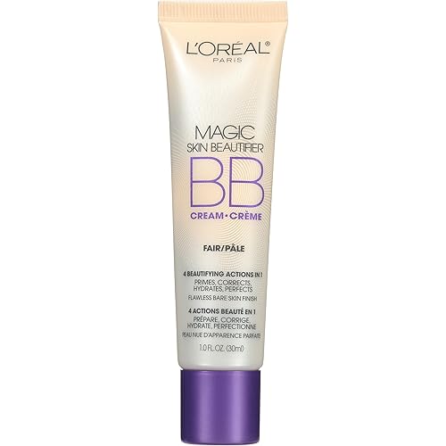 L'Oréal Paris Makeup Magic Skin Beautifier BB Cream Tinted Moisturizer, Fair, 1 fl oz, 1 Count
