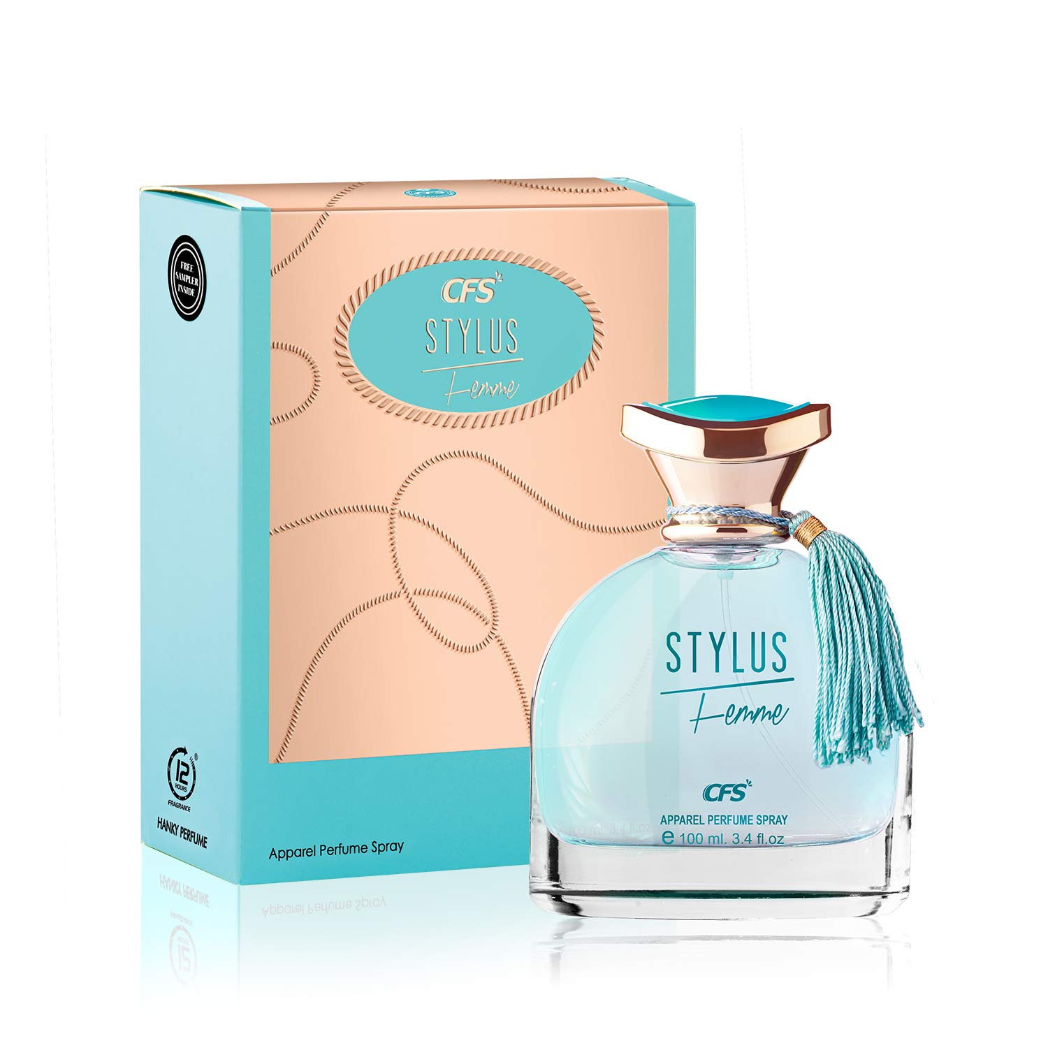 CFS Stylus Blue 100ml Citrus Eau De Parfum (EDP) Long Lasting Perfume For Women