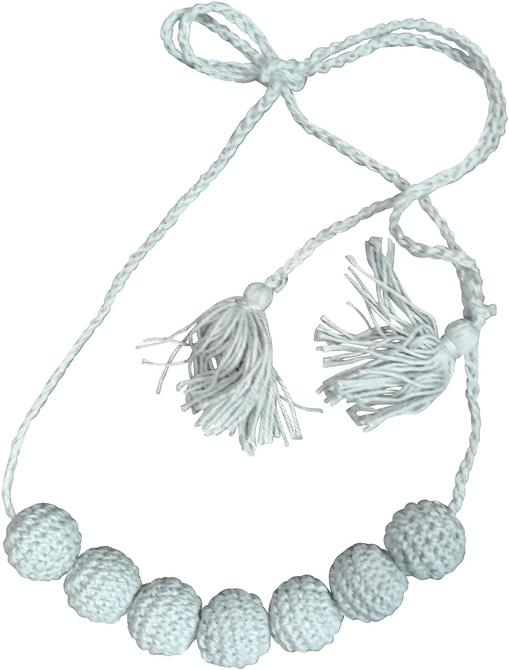 Zelda MatildaBall Necklace Gray